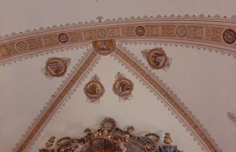 Deckenfresko in Palfau / Pfarre Palfau